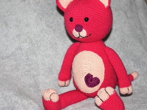 XXL Cat crochet pattern