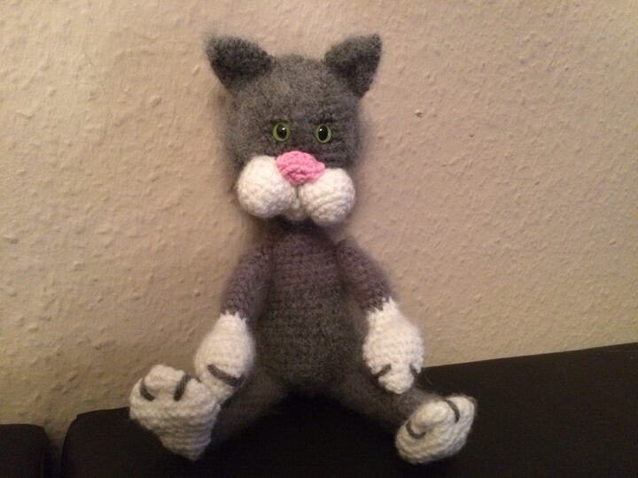 Häkelanleitung Kater Tom häkeln