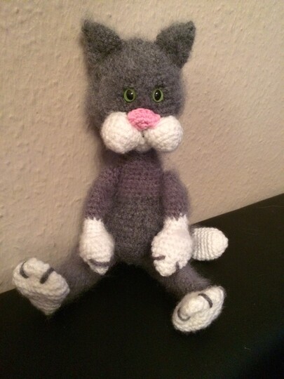 Häkelanleitung Kater Tom häkeln