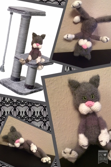 Häkelanleitung Kater Tom häkeln