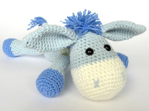 Donkey Ruda Amigurumi Crochet Pattern 