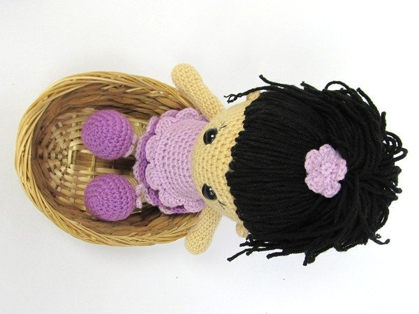 Doll Anna Amigurumi Crochet Pattern