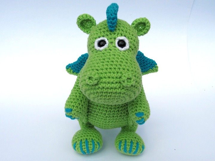 Dragon Draco Amigurumi Crochet Pattern 