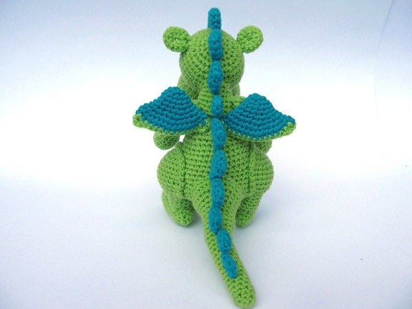 Dragon Draco Amigurumi Crochet Pattern 