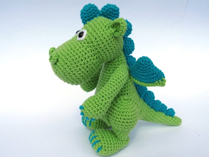 Dragon Draco Amigurumi Crochet Pattern 