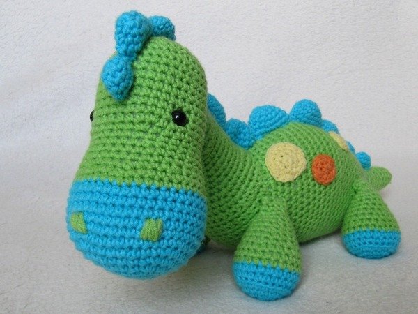 My Friend Dinosaur Dino Amigurumi Crochet Pattern