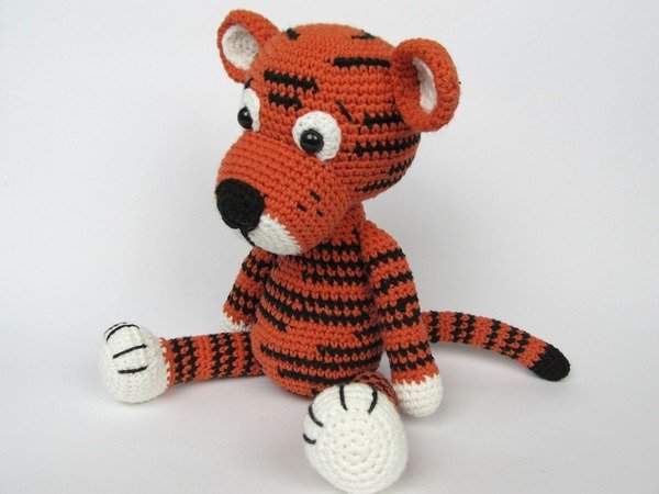 Little Tiger Tomy Amigurumi Crochet Pattern 
