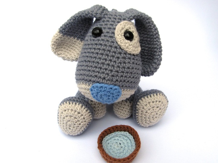 Puppy Hafi Amigurumi Crochet Pattern