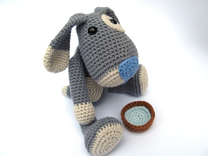 Puppy Hafi Amigurumi Crochet Pattern