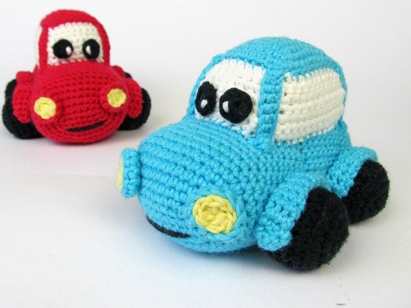 Happy Car Amigurumi Crochet Pattern 