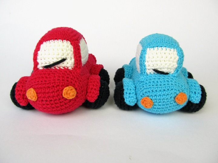 Happy Car Amigurumi Crochet Pattern 