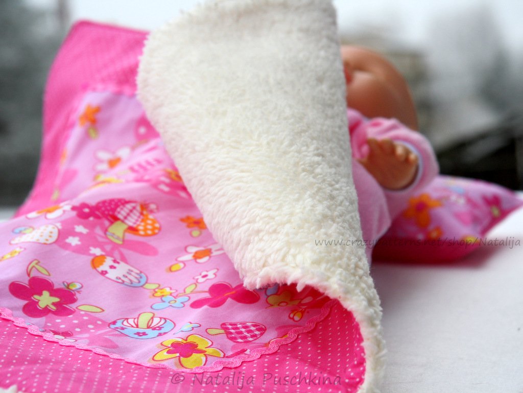 Sleeping Set for the Dolls - easy Sewing Pattern - Image 5