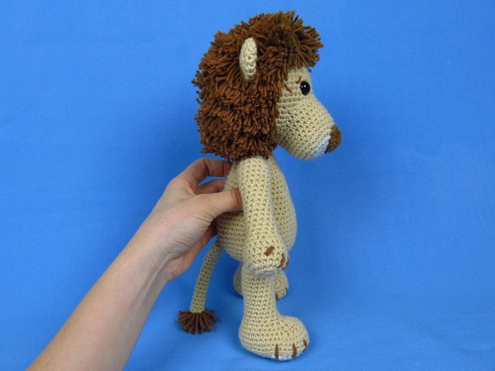 My Friend Lion Leo Amigurumi Crochet Pattern