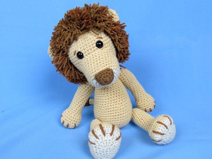 My Friend Lion Leo Amigurumi Crochet Pattern