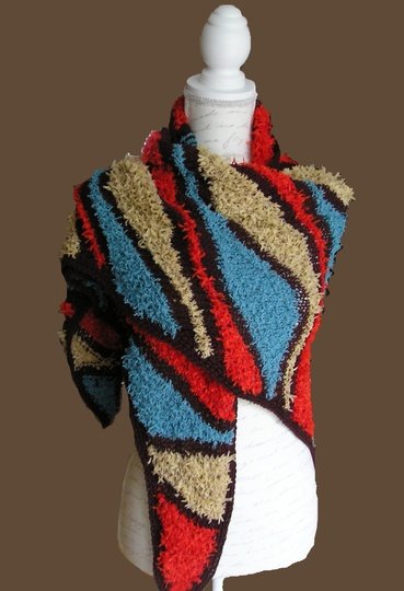 Strickanleitung Dreieckstuch "Bodensee"