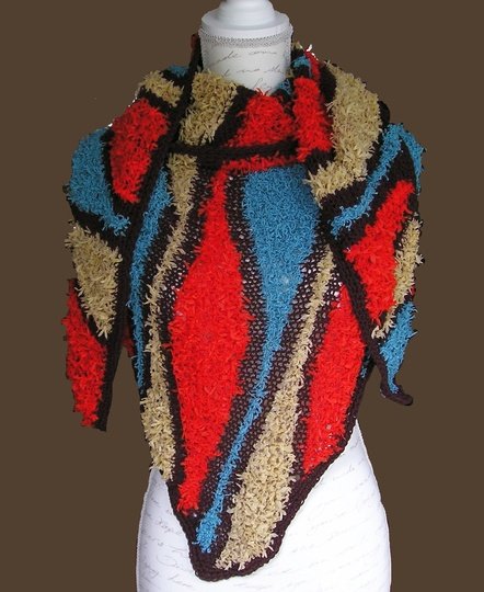 Strickanleitung Dreieckstuch "Bodensee"