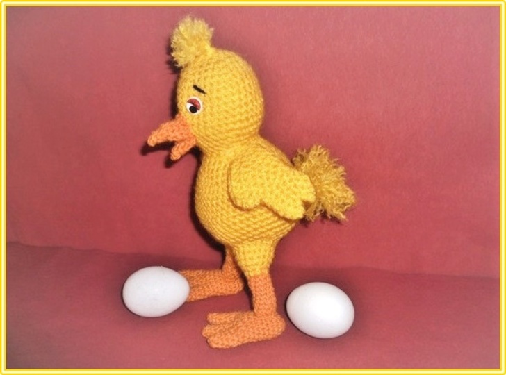Häkelanleitung Küken