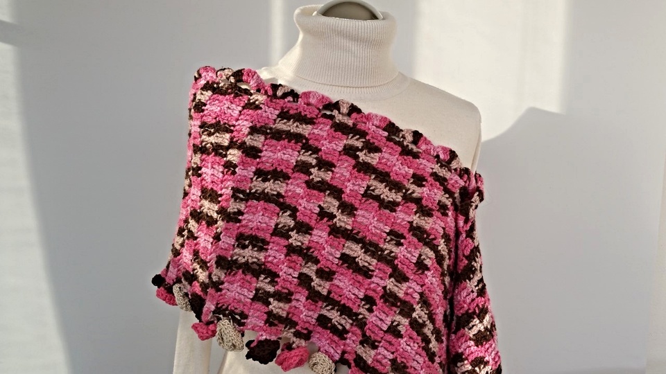 Häkelanleitung Schulterwärmer/Schal Luxury Design No. 64