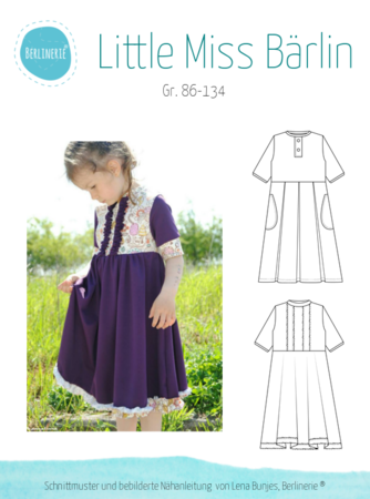 E-Book Kleid Little Miss Bärlin Gr. 86-134