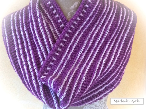 Häkel-Anleitung Loop "Spiralino"