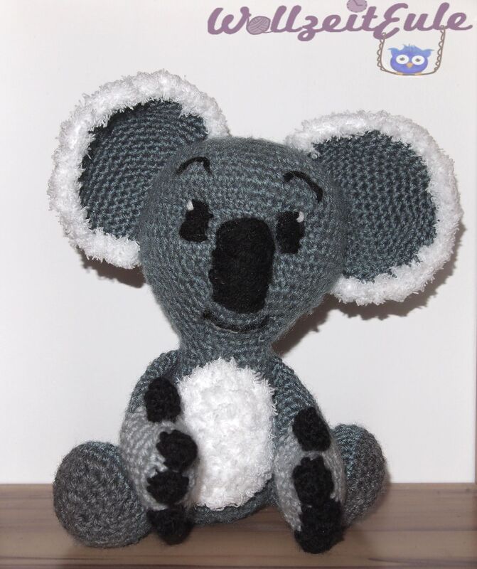 Koala / Koalabär Björn - Häkelanleitung