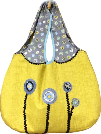 Nähanleitung und Schnittmuster, E-Book, Tasche, Shopper Rosannna