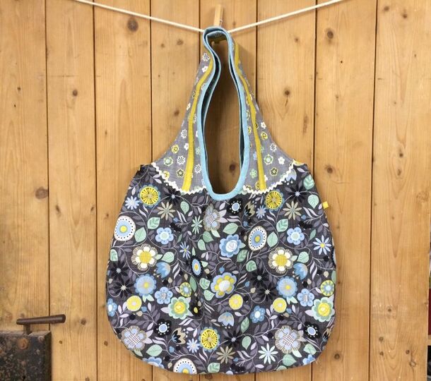 Nähanleitung und Schnittmuster, E-Book, Tasche, Shopper Rosannna