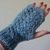 Lacey Vine Fingerless Gloves Knitted Pattern