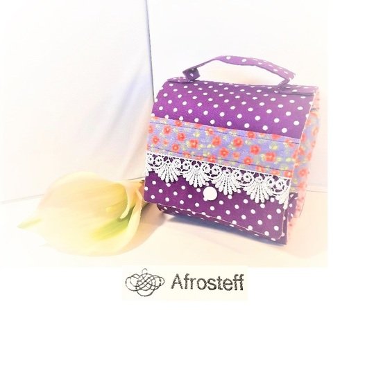 Nähanleitung für eine süße Geschenketasche "Kaffee-Tassen-Tasche"