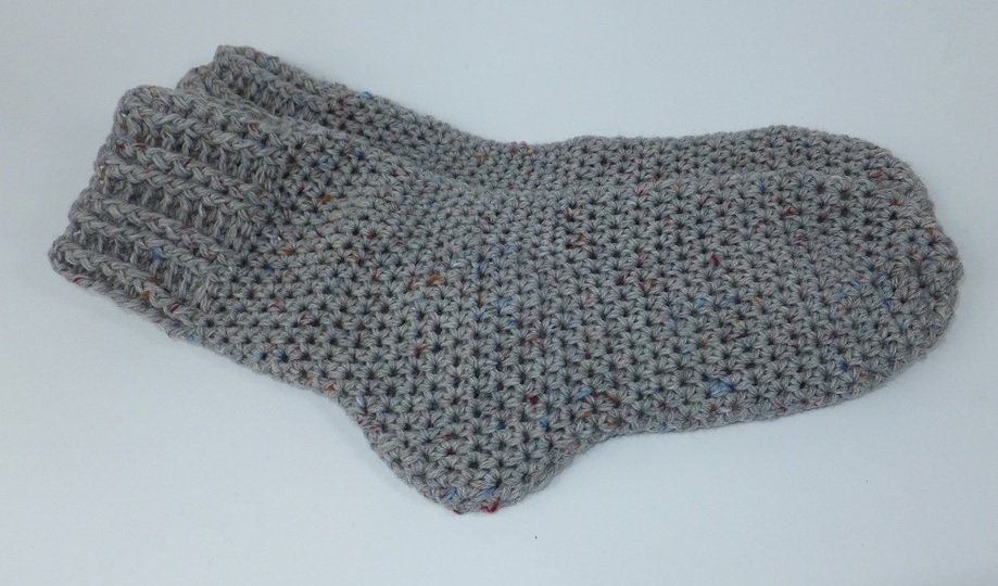 EasySoks1 easy to crochet cozy socks sizes 36–43 – crochet pattern