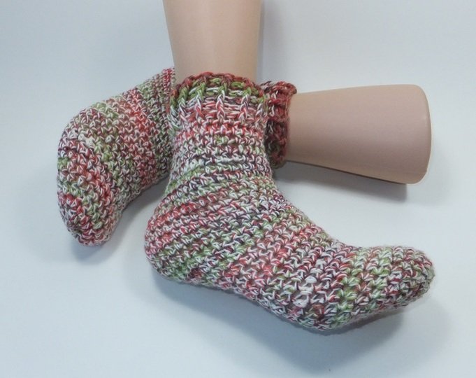 EasySoks1 easy to crochet cozy socks sizes 36–43 – crochet pattern