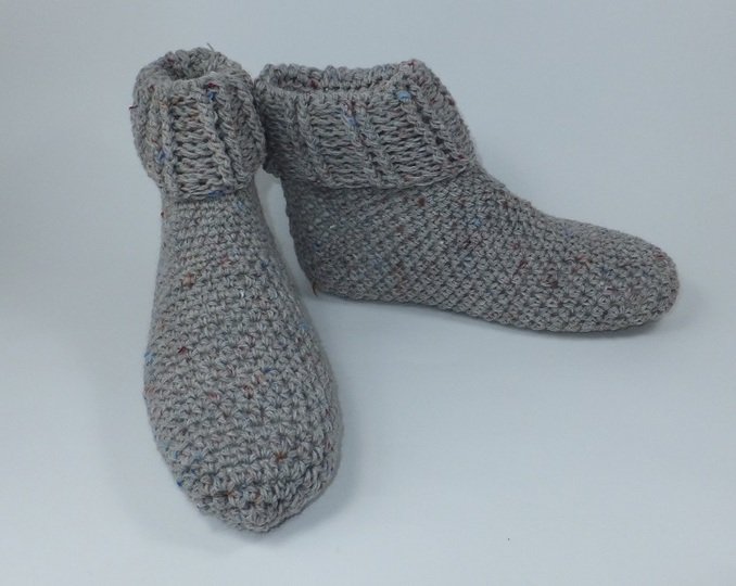 EasySoks1 easy to crochet cozy socks sizes 36–43 – crochet pattern
