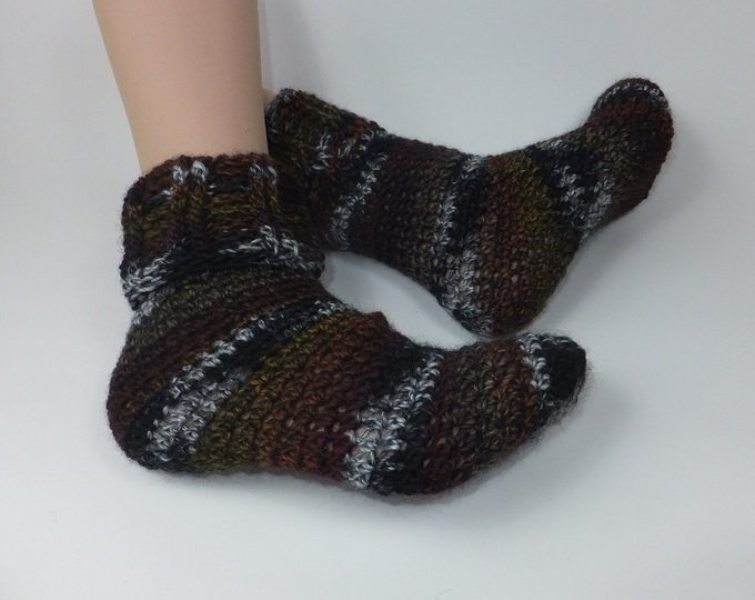 EasySoks1 easy to crochet cozy socks sizes 36–43 – crochet pattern