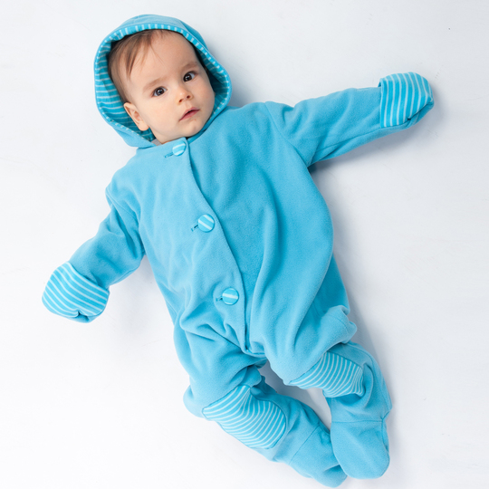 Baby Hooded Overall DORIAN – PDF Pattern 1m/3m-12m/18m