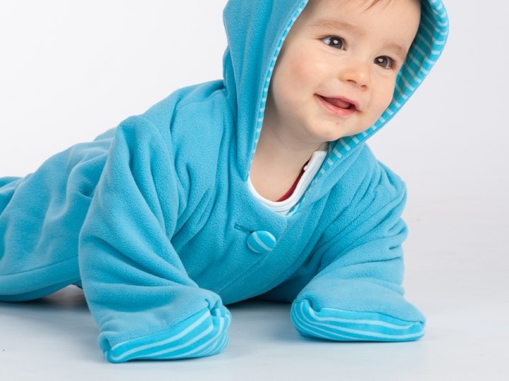 Baby Hooded Overall DORIAN – PDF Pattern 1m/3m-12m/18m