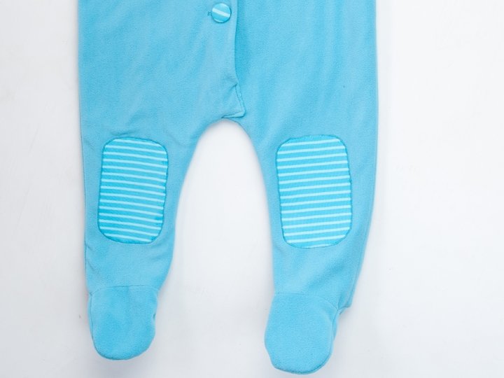 Baby Overall DORIAN – Kapuze Füßchen Datei 56/62–80/86