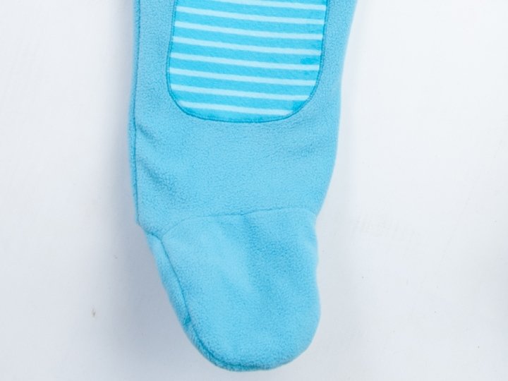 Baby Overall DORIAN – Kapuze Füßchen Datei 56/62–80/86