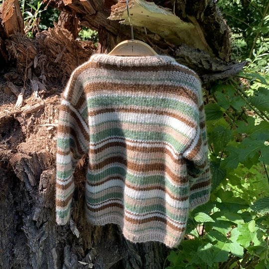 Dreieckstuch mit Perlmuster, Strickanleitung