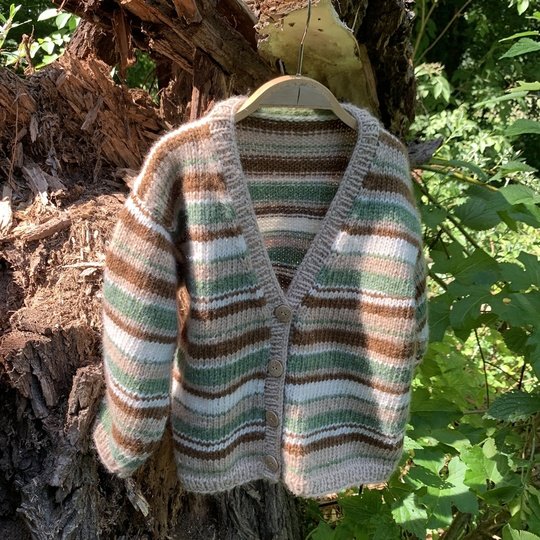 Dreieckstuch mit Perlmuster, Strickanleitung