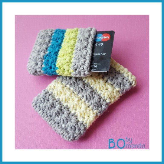 Gutschein-Etui im Sternchenmuster