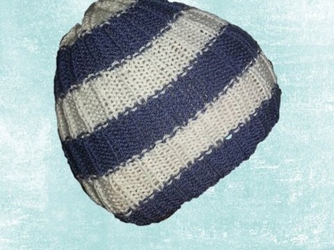 Strickanleitung E-Book Jungen- und Herrenmütze ab 8 Jahren