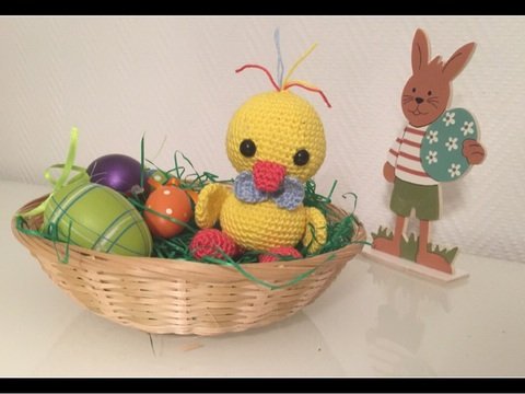 Häkelanleitung Küken Charly