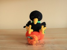 Häkelanleitung Rabe - Kurt