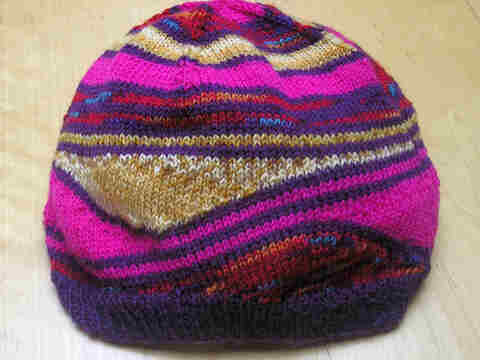 Strickanleitung Mütze "pink Lady"