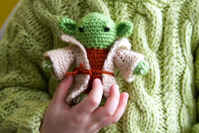 Crochet Yoda Pattern Amigurumi