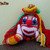 Clown-Mädchen Bimbolina, die Kuschel Puppe für Fasching - gehäkelt von Dadade 
