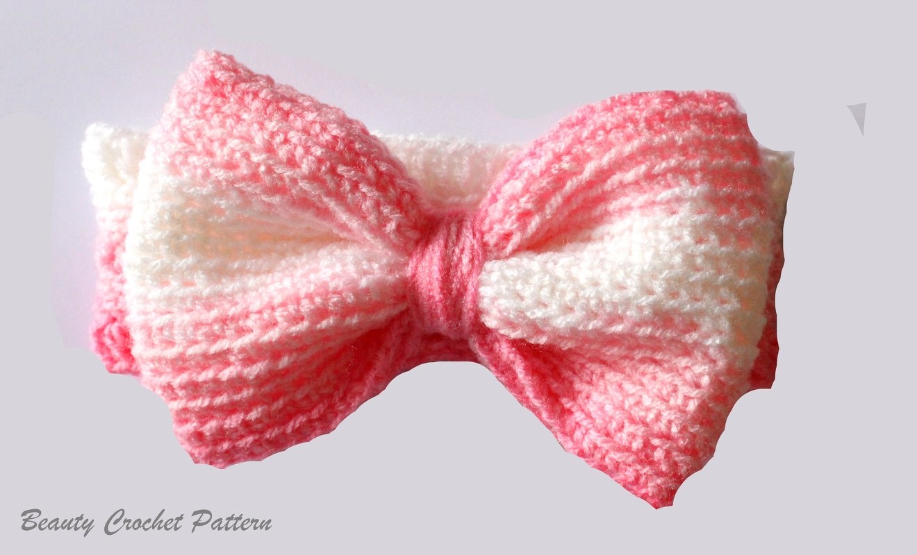 Crochet Headband Pattern, Bow Headband Baby, Bow Headband Women, Crochet Bow Headband Pattern, Crochet Headwrap Pattern, Crochet Head warmer - Image 2