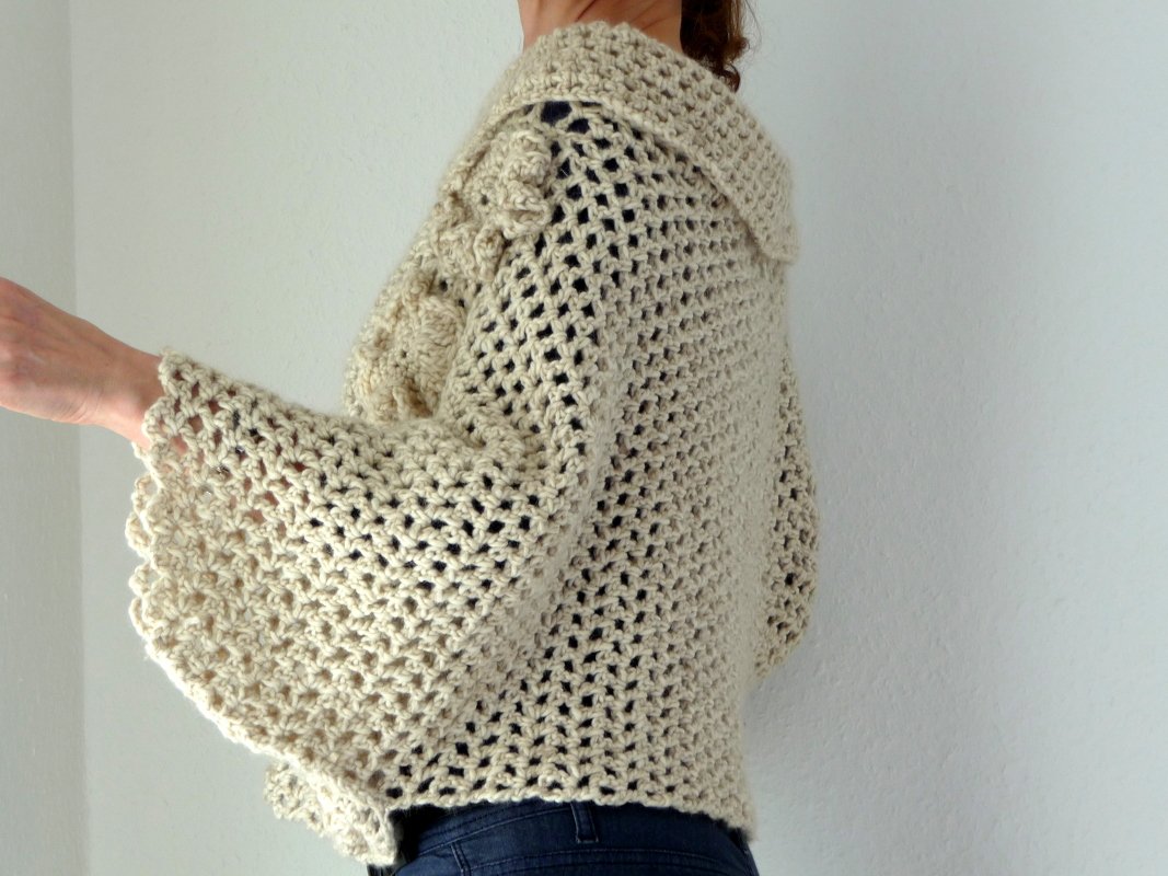 Poncho PDF Häkelanleitung