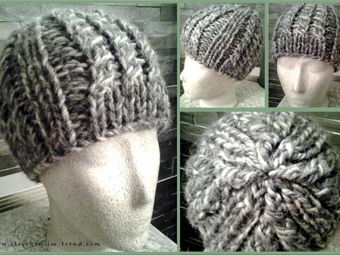 Strickanleitung für Haube | Katia Degradé