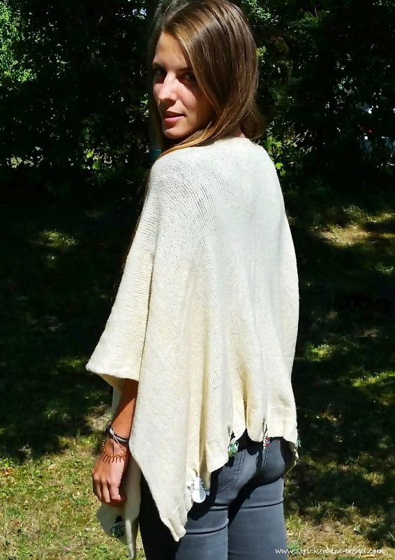 Strickanleitung für Poncho / Schulterwärmer | SUPER#Light - Bild 4